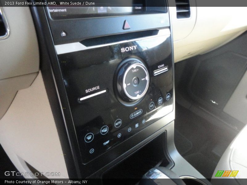 White Suede / Dune 2013 Ford Flex Limited AWD