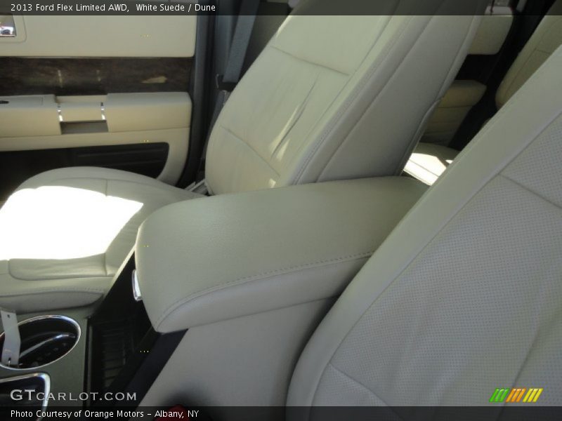 White Suede / Dune 2013 Ford Flex Limited AWD