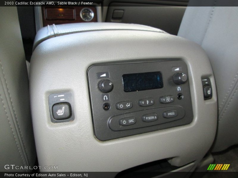 Sable Black / Pewter 2003 Cadillac Escalade AWD