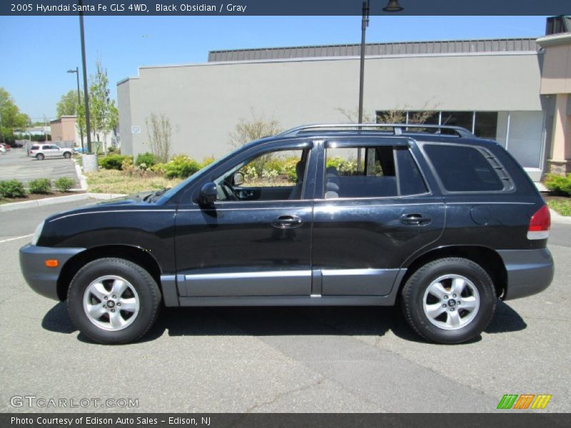 2005 Santa Fe GLS 4WD Black Obsidian