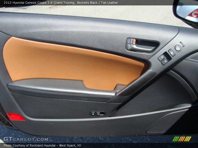 Becketts Black / Tan Leather 2013 Hyundai Genesis Coupe 3.8 Grand Touring