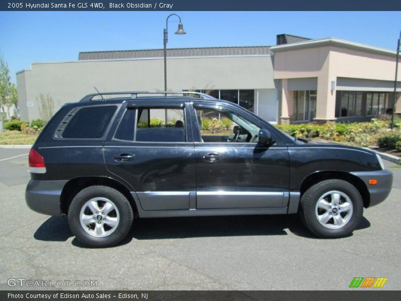 Black Obsidian / Gray 2005 Hyundai Santa Fe GLS 4WD
