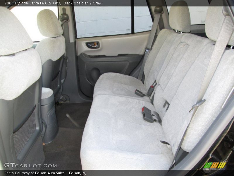 Black Obsidian / Gray 2005 Hyundai Santa Fe GLS 4WD