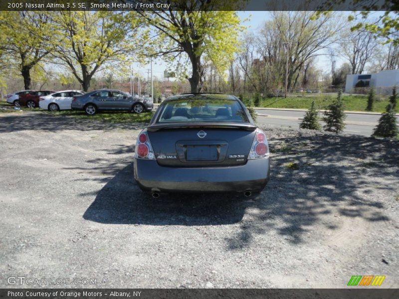 Smoke Metallic / Frost Gray 2005 Nissan Altima 3.5 SE