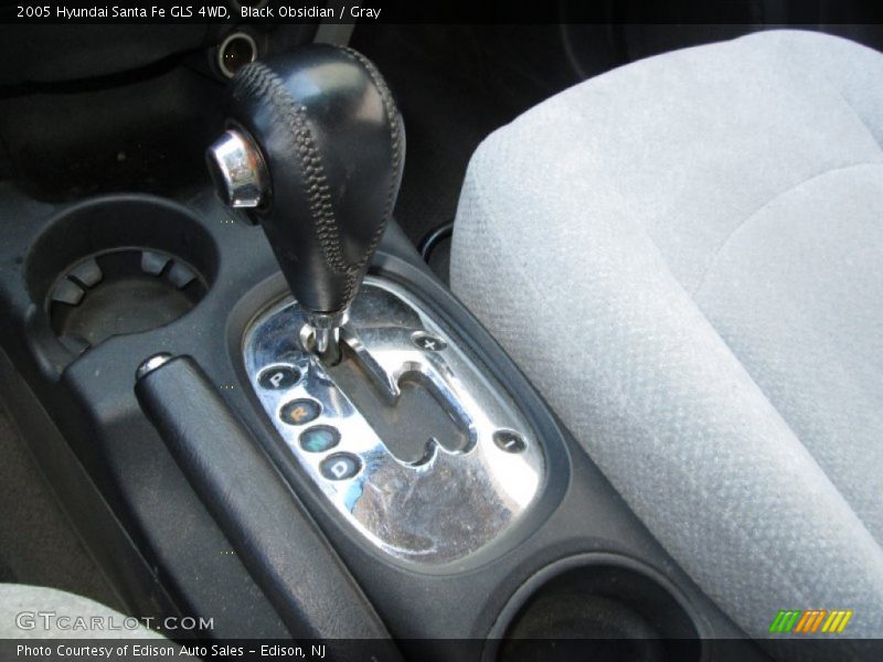 Black Obsidian / Gray 2005 Hyundai Santa Fe GLS 4WD