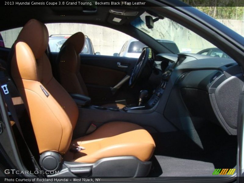 Becketts Black / Tan Leather 2013 Hyundai Genesis Coupe 3.8 Grand Touring