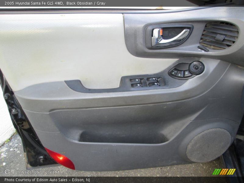 Black Obsidian / Gray 2005 Hyundai Santa Fe GLS 4WD