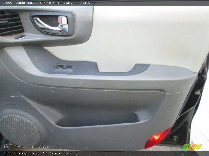 Black Obsidian / Gray 2005 Hyundai Santa Fe GLS 4WD