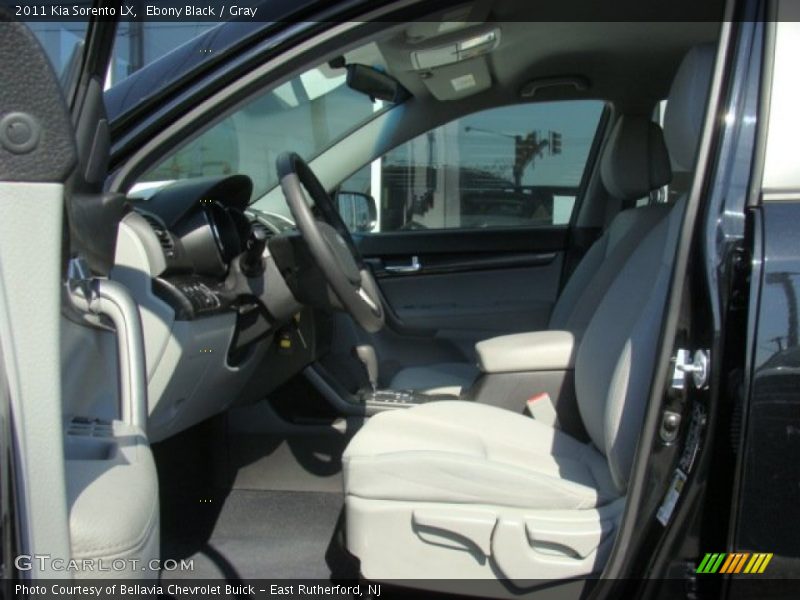 Ebony Black / Gray 2011 Kia Sorento LX