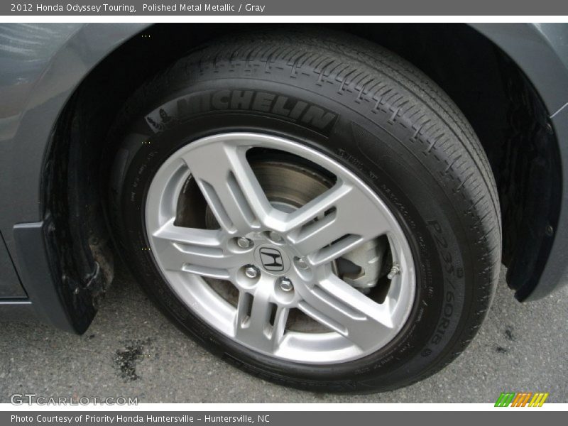 Polished Metal Metallic / Gray 2012 Honda Odyssey Touring