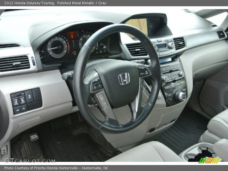Polished Metal Metallic / Gray 2012 Honda Odyssey Touring