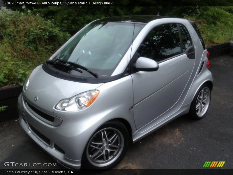 Silver Metallic / Design Black 2009 Smart fortwo BRABUS coupe