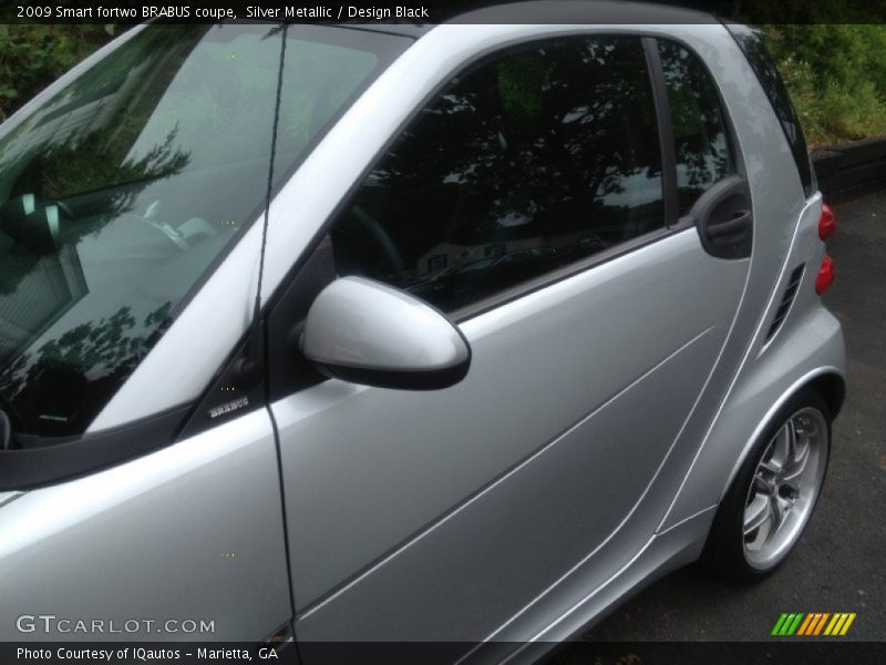 Silver Metallic / Design Black 2009 Smart fortwo BRABUS coupe