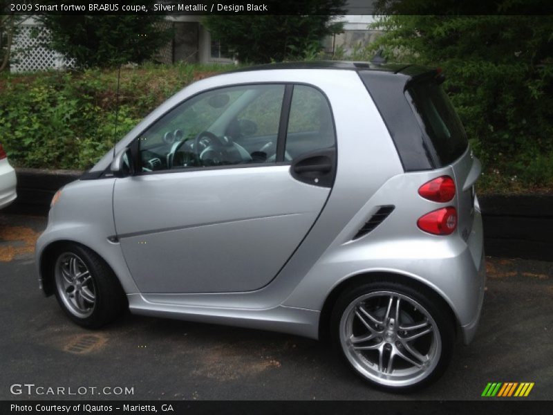 Silver Metallic / Design Black 2009 Smart fortwo BRABUS coupe
