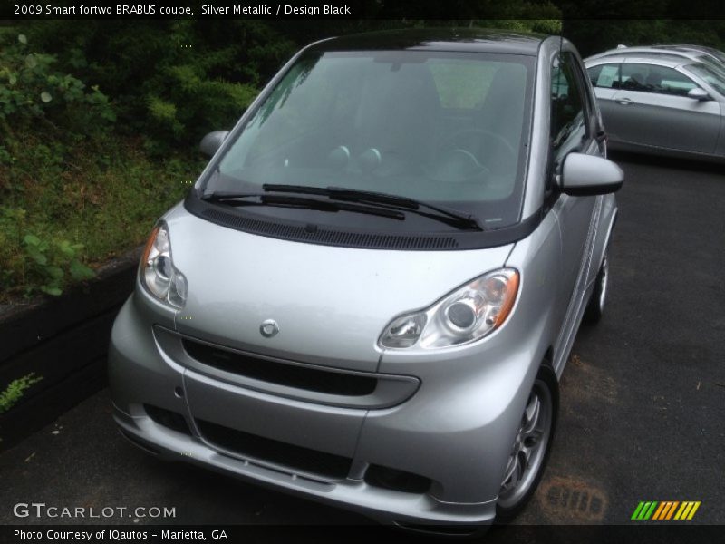Silver Metallic / Design Black 2009 Smart fortwo BRABUS coupe