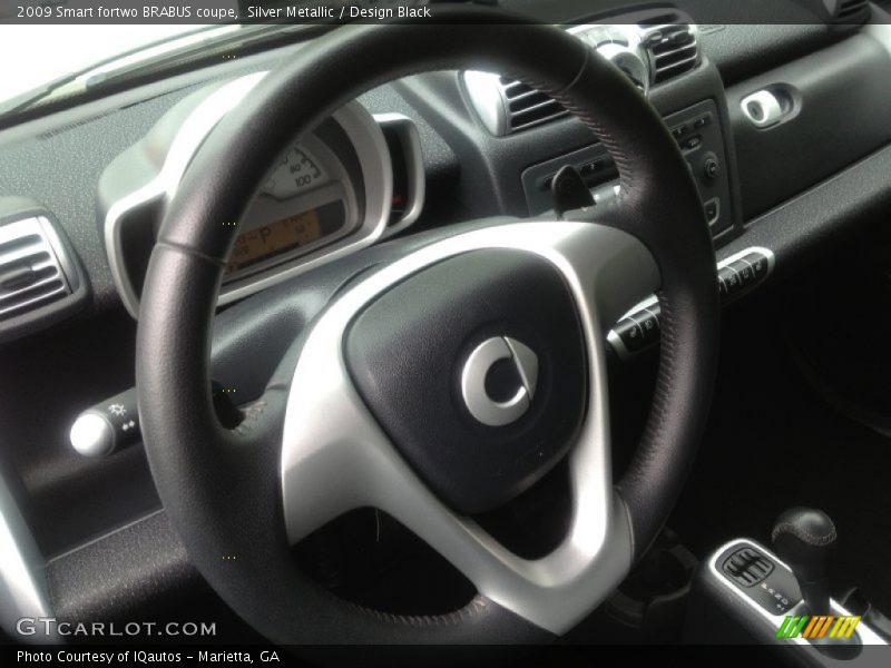 Silver Metallic / Design Black 2009 Smart fortwo BRABUS coupe