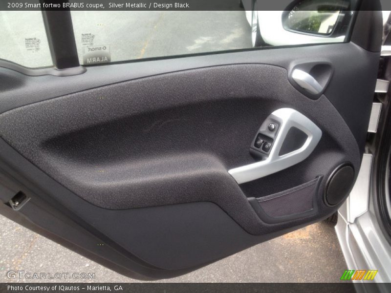 Silver Metallic / Design Black 2009 Smart fortwo BRABUS coupe
