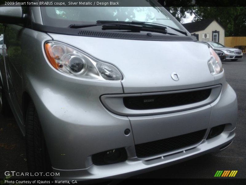 Silver Metallic / Design Black 2009 Smart fortwo BRABUS coupe