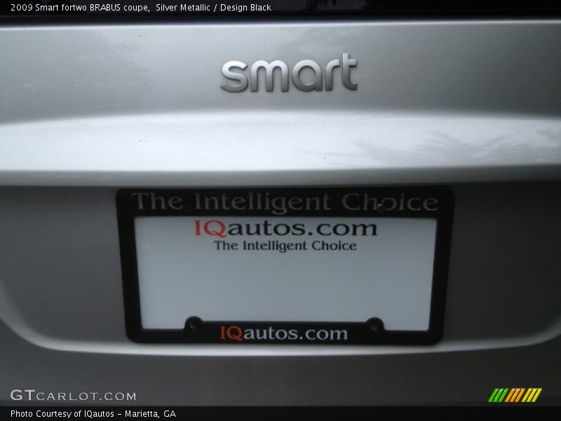 Silver Metallic / Design Black 2009 Smart fortwo BRABUS coupe