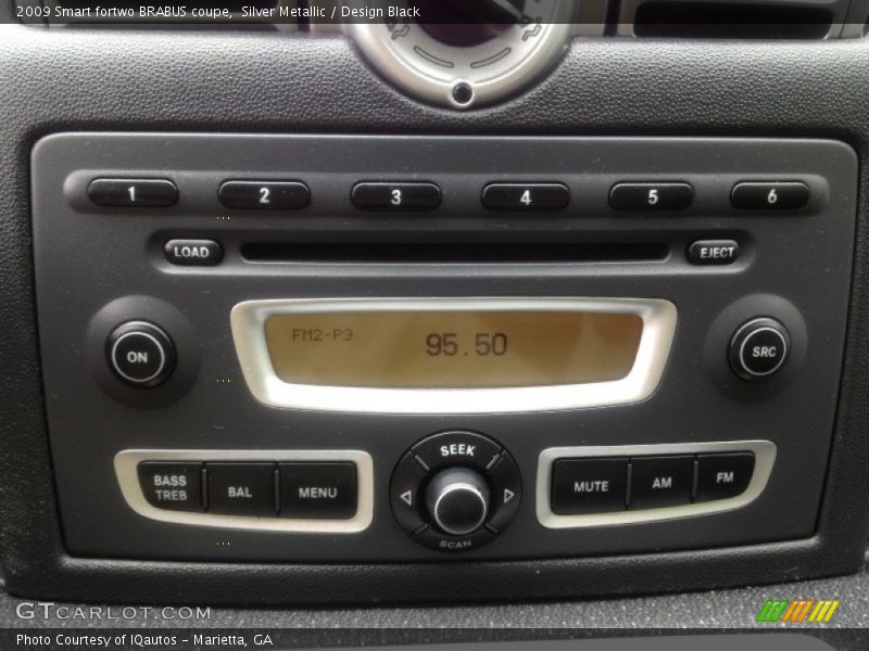 Silver Metallic / Design Black 2009 Smart fortwo BRABUS coupe