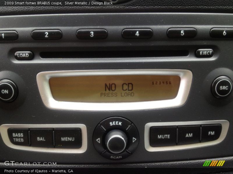 Silver Metallic / Design Black 2009 Smart fortwo BRABUS coupe