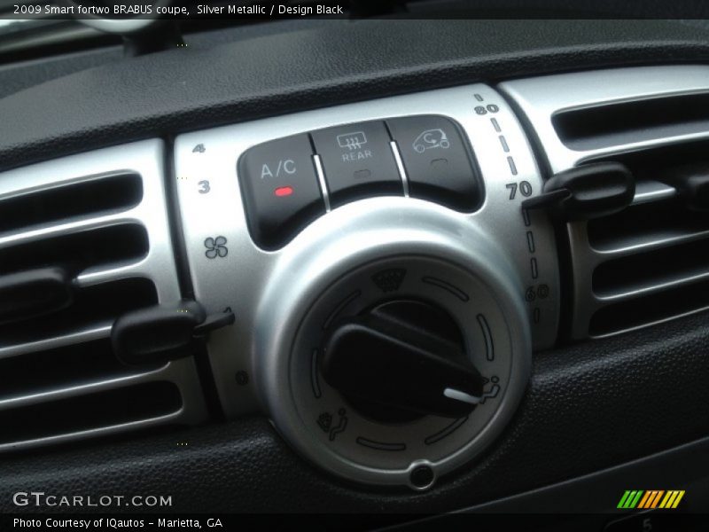 Silver Metallic / Design Black 2009 Smart fortwo BRABUS coupe