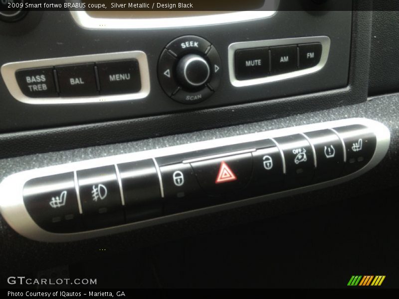 Silver Metallic / Design Black 2009 Smart fortwo BRABUS coupe