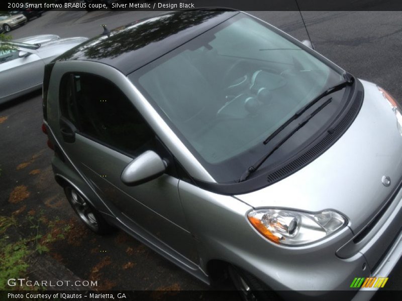 Silver Metallic / Design Black 2009 Smart fortwo BRABUS coupe