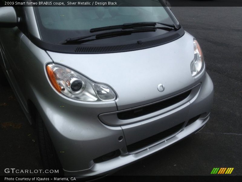 Silver Metallic / Design Black 2009 Smart fortwo BRABUS coupe