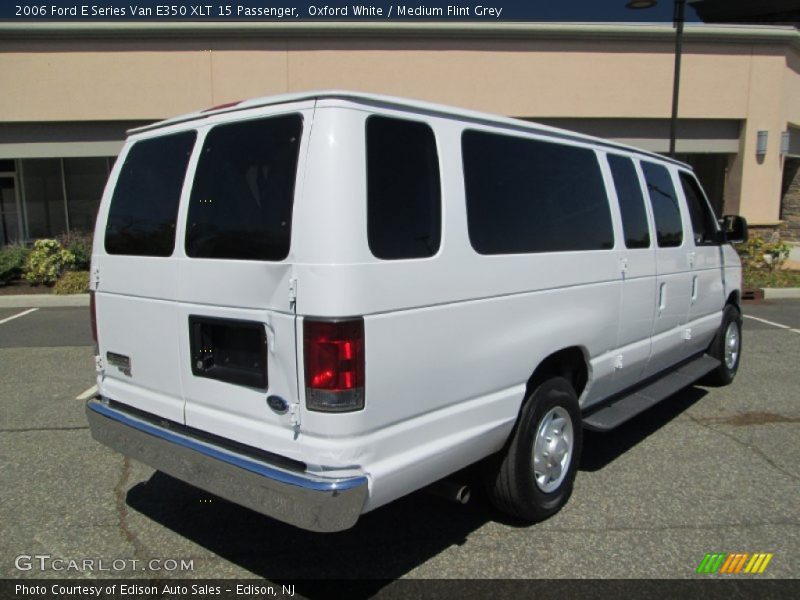 Oxford White / Medium Flint Grey 2006 Ford E Series Van E350 XLT 15 Passenger