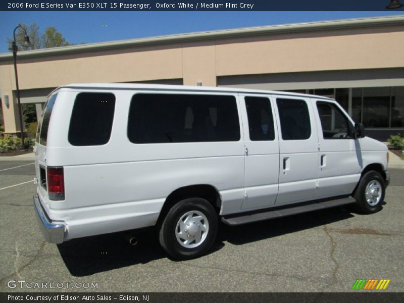 Oxford White / Medium Flint Grey 2006 Ford E Series Van E350 XLT 15 Passenger