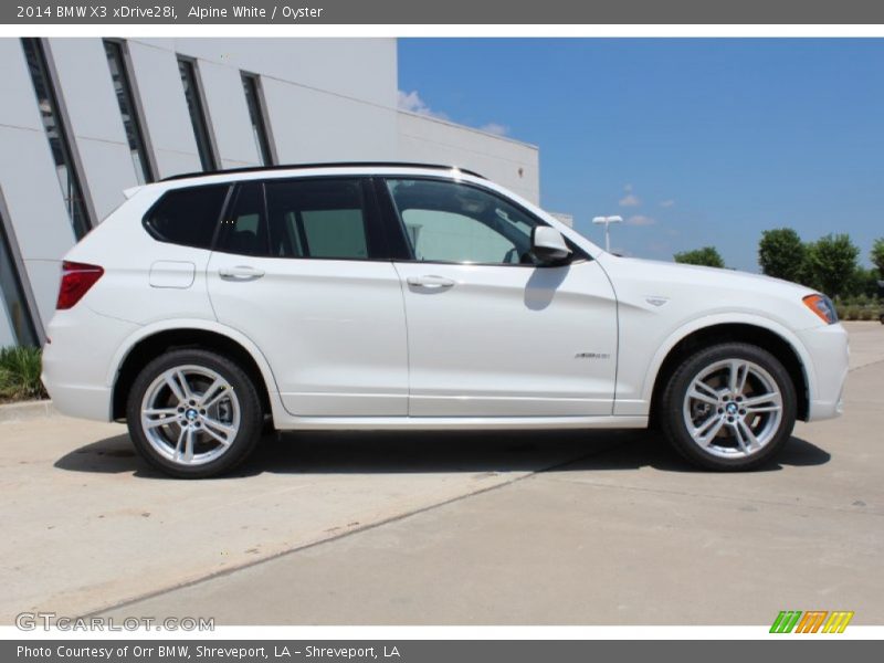  2014 X3 xDrive28i Alpine White