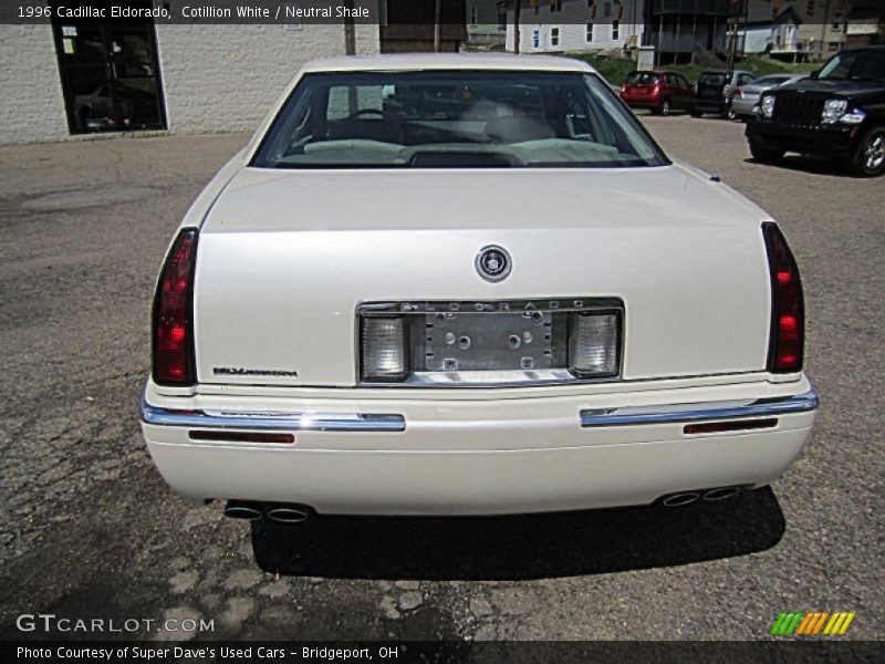 Cotillion White / Neutral Shale 1996 Cadillac Eldorado