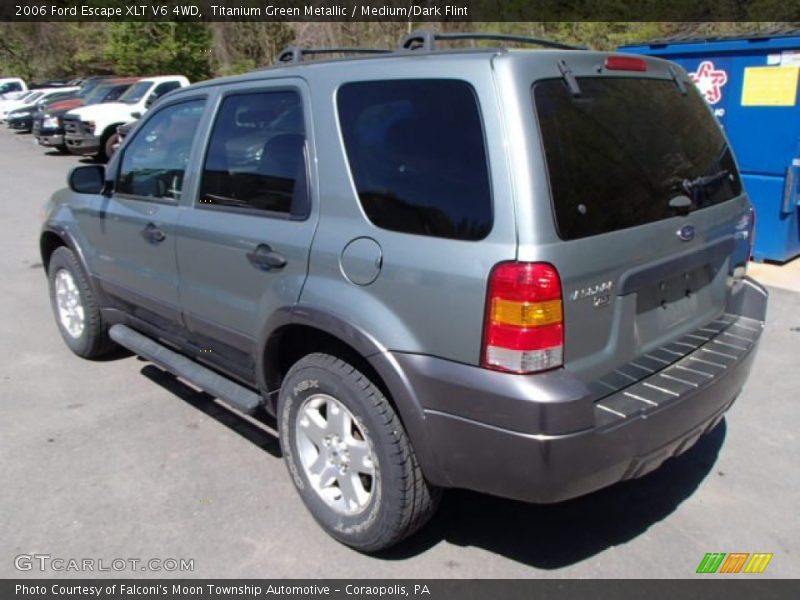 Titanium Green Metallic / Medium/Dark Flint 2006 Ford Escape XLT V6 4WD