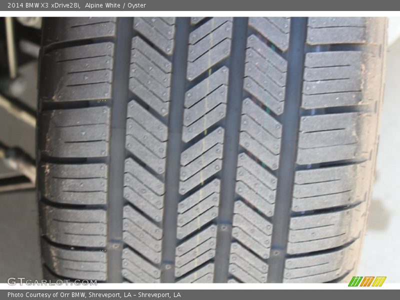 Alpine White / Oyster 2014 BMW X3 xDrive28i