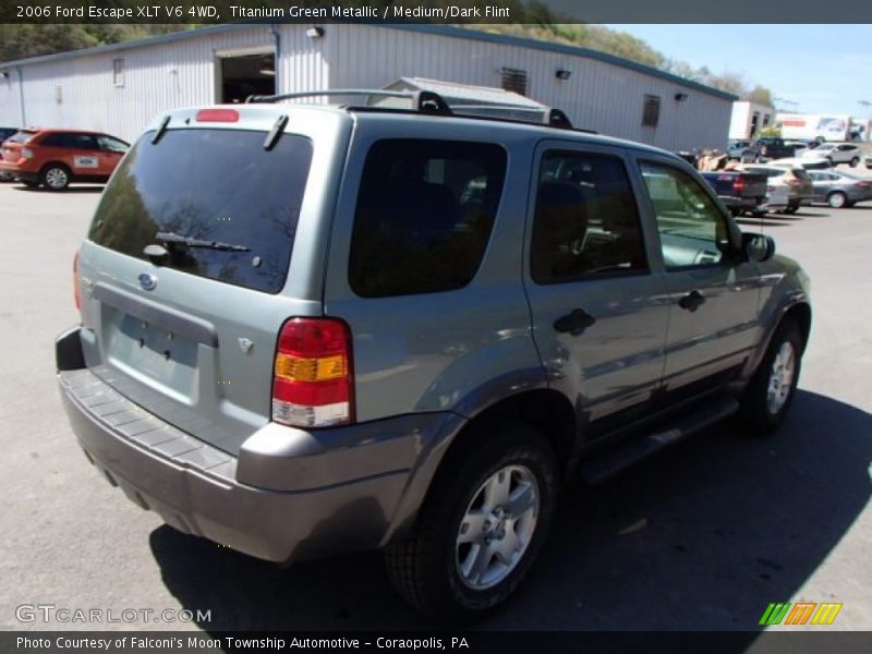 Titanium Green Metallic / Medium/Dark Flint 2006 Ford Escape XLT V6 4WD
