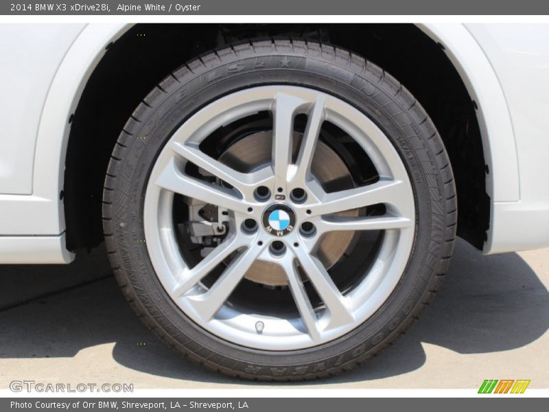  2014 X3 xDrive28i Wheel