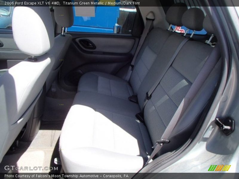 Titanium Green Metallic / Medium/Dark Flint 2006 Ford Escape XLT V6 4WD