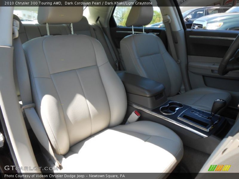 Dark Cordovan Pearl / Dark Khaki/Light Graystone 2010 Chrysler 300 Touring AWD