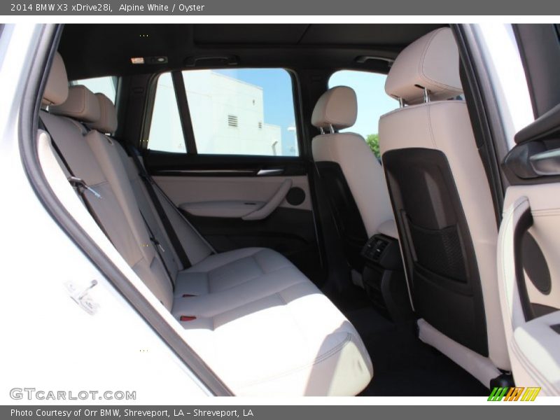 Alpine White / Oyster 2014 BMW X3 xDrive28i