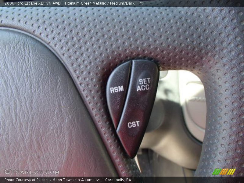 Titanium Green Metallic / Medium/Dark Flint 2006 Ford Escape XLT V6 4WD