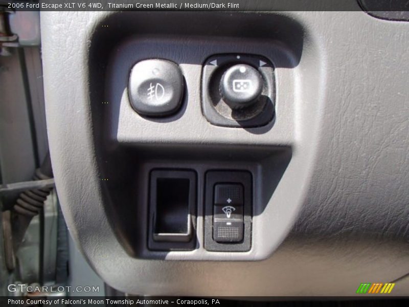Titanium Green Metallic / Medium/Dark Flint 2006 Ford Escape XLT V6 4WD