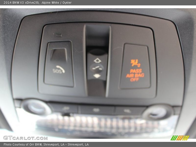 Alpine White / Oyster 2014 BMW X3 xDrive28i