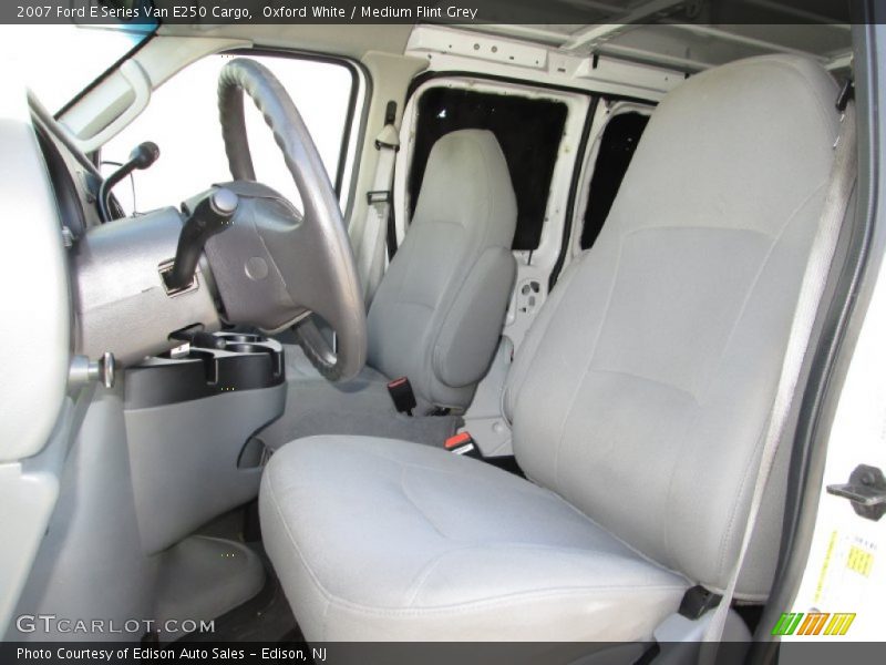  2007 E Series Van E250 Cargo Medium Flint Grey Interior