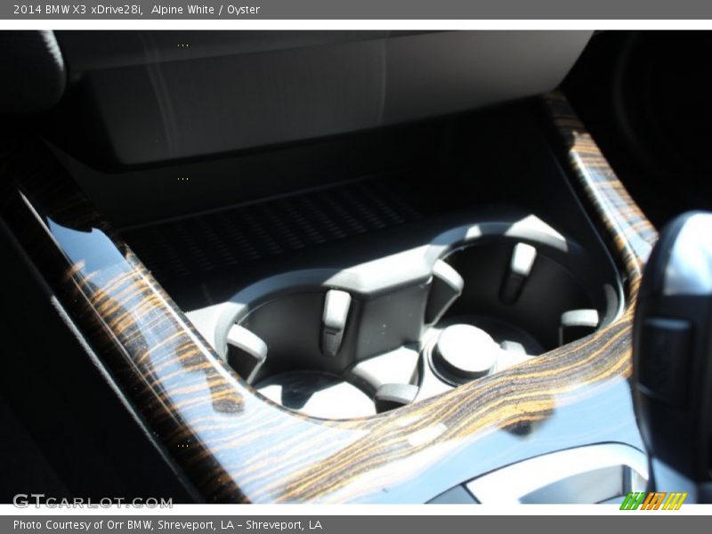 Alpine White / Oyster 2014 BMW X3 xDrive28i