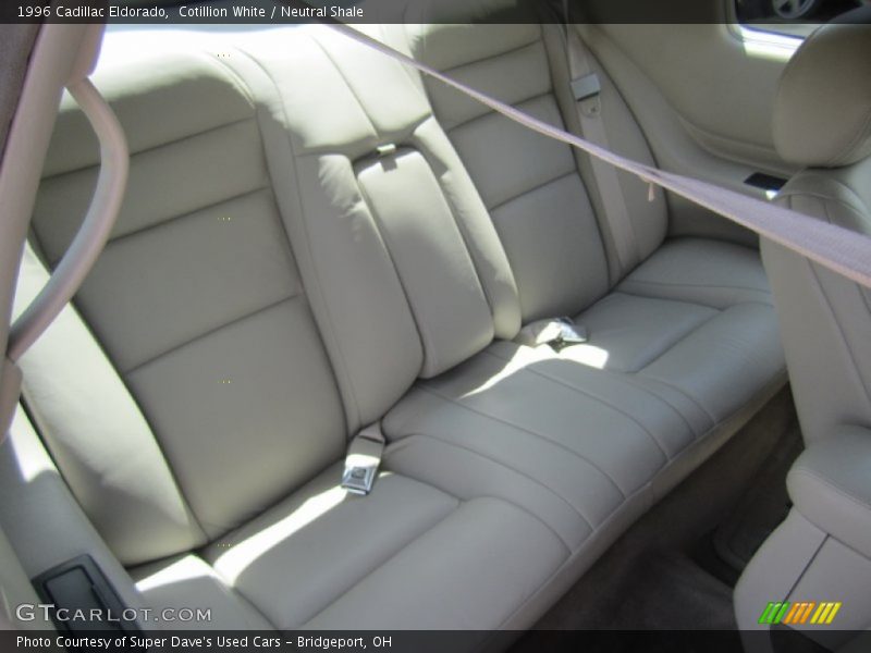 Rear Seat of 1996 Eldorado 