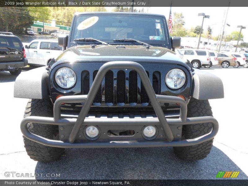 Black / Dark Slate Gray/Medium Slate Gray 2009 Jeep Wrangler Rubicon 4x4
