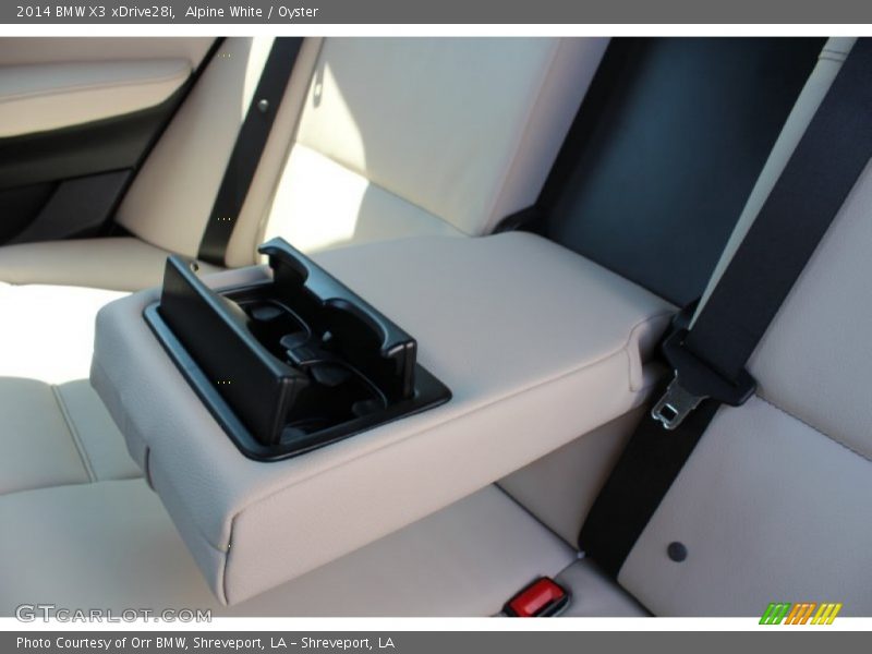 Alpine White / Oyster 2014 BMW X3 xDrive28i
