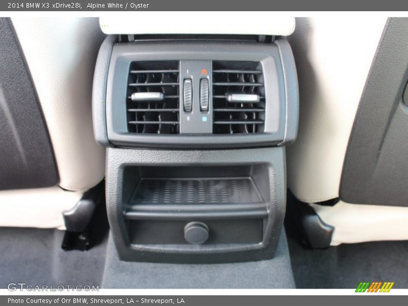 Alpine White / Oyster 2014 BMW X3 xDrive28i