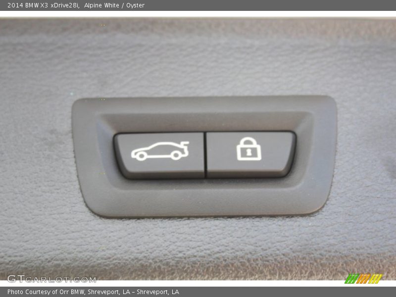 Alpine White / Oyster 2014 BMW X3 xDrive28i